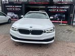 Bmw 520D 190pk Automat G31 Alu M Beige leer*BMW Notebook*, Auto's, BMW, Automaat, Wit, Leder, Bedrijf