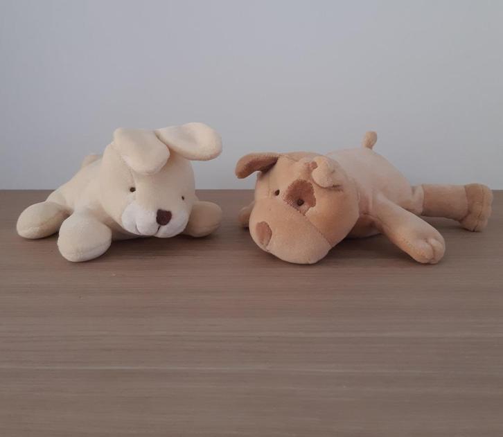2 kleine knuffelbeertjes (met pitjesvulling), Kinderen en Baby's, Speelgoed | Knuffels en Pluche, Nieuw, Ophalen of Verzenden