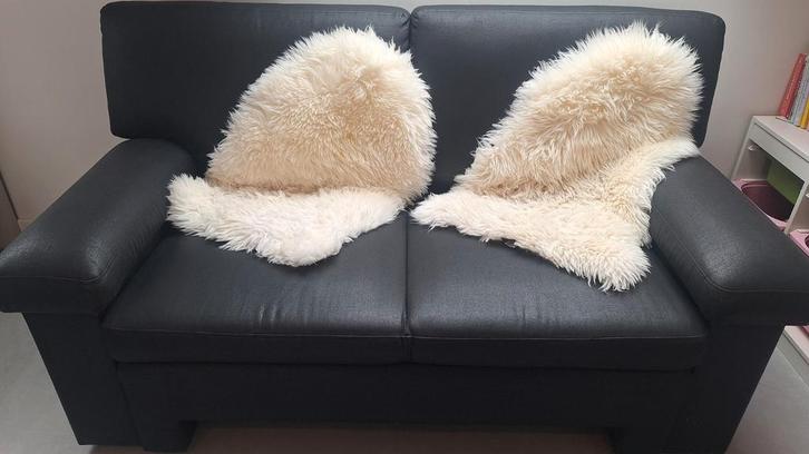 Zeer propere tweepersoons zit- en slaapbank, Huis en Inrichting, Zetels | Zetels, Zo goed als nieuw, Tweepersoons, Ophalen