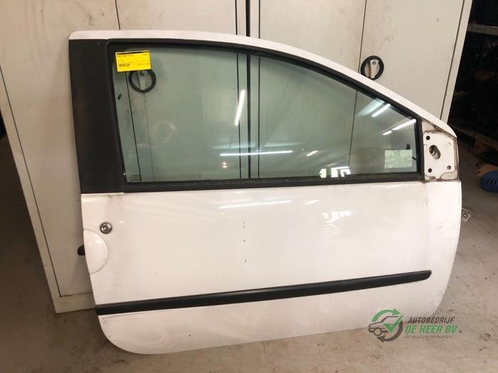 Portier 2Deurs rechts van een Renault Twingo, Auto-onderdelen, Carrosserie, Deur, Renault, Gebruikt, 3 maanden garantie, Ophalen of Verzenden