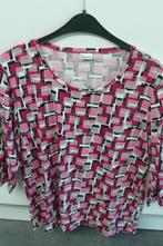 T-shirt roze zwert 3/4 mouw Damart (a134), Vêtements | Femmes, Grandes tailles, Comme neuf, Chemisier ou Tunique, Rose, Damart