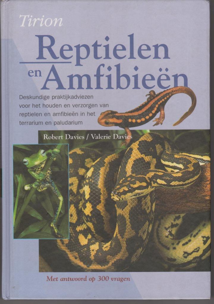 "Reptielen en Amfibieën", gids voor eigenaars of liefhebbers, Boeken, Dieren en Huisdieren, Zo goed als nieuw, Reptielen of Amfibieën