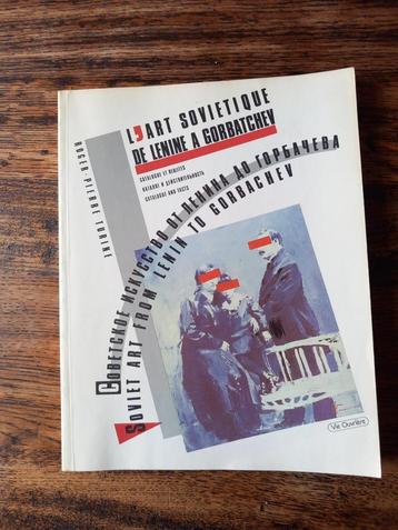 Sovjetkunst van Lenin tot Gorbatchev 1988 Rusland Trilingu beschikbaar voor biedingen