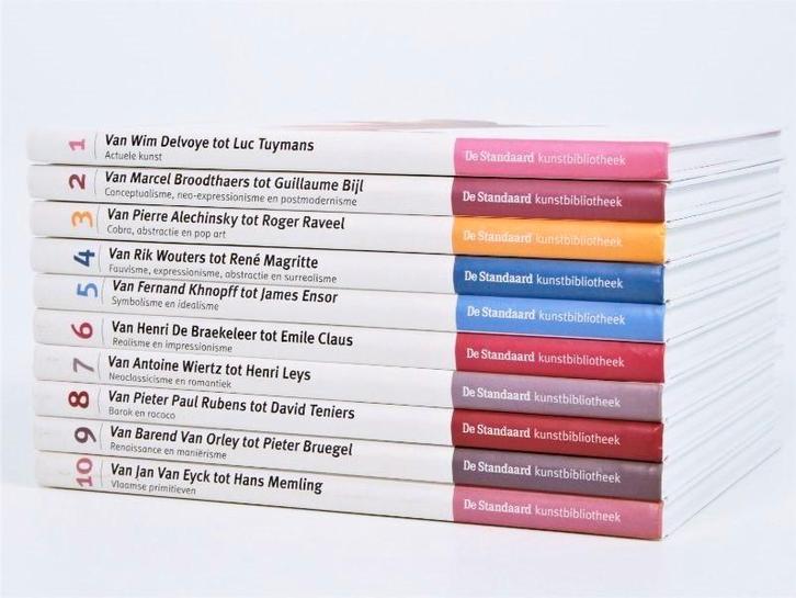 De Standaard Kunstbibliotheek - 600 jaar Belgische kunst, Livres, Art & Culture | Arts plastiques, Utilisé, Enlèvement ou Envoi