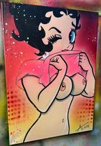 acrylique sur toile Alvin Silvrants, Antiek en Kunst, Ophalen of Verzenden