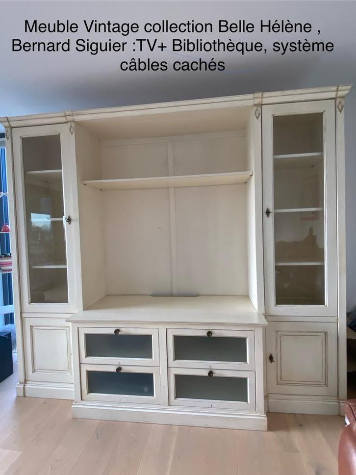 Meuble TV+ Bibliothèque, Maison & Meubles, Armoires | Buffets, Comme neuf, Enlèvement