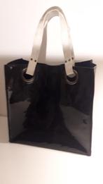 Grote shopper handtas zwart/wit, Handtassen en Accessoires, Tassen | Damestassen, Ophalen, Zo goed als nieuw, Zwart, Shopper