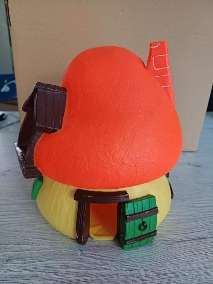Bully Smurfs House uit de jaren 70, Verzamelen, Smurfen, Zo goed als nieuw, Huisje of Attribuut, Overige Smurfen, Ophalen of Verzenden