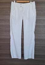 Witte linnen broek, Denim atelier, maat 42, Verzenden, Maat 42/44 (L)