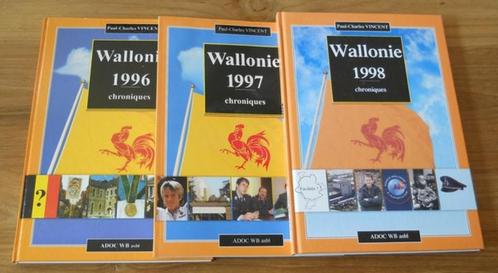 Chroniques de Wallonie 1996, 1997 et 1998, Livres, Livres régionalistes & Romans régionalistes, Enlèvement ou Envoi