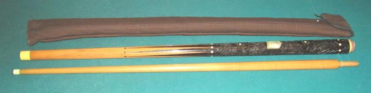 Queue de billard "HIOLLE" 8 pointes, Sport en Fitness, Biljarten en Poolen, Gebruikt, Keu of Ballen, Verzenden