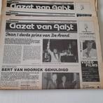 Oude weekbladen Gazet van Aalst - jaren '80 (lot)., Gelezen, Krant, Ophalen of Verzenden