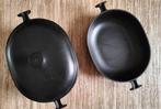 Lot de 2 Cocottes en fonte  " le Creuset " avec couvercle, Ophalen, Gebruikt, Gietijzer