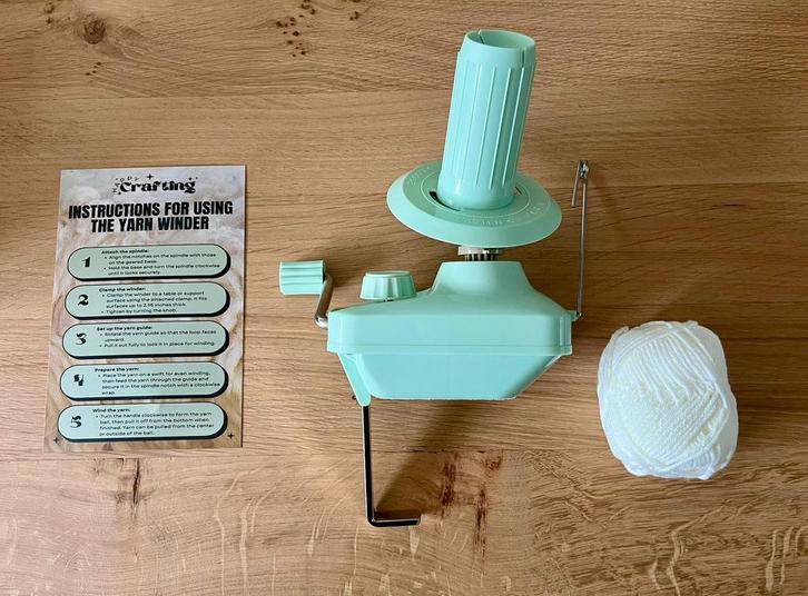 Wolwinder / Garenwinder Happy Crafting - Nieuw in doos!, Hobby en Vrije tijd, Breien en Haken, Zo goed als nieuw, Breien, Ophalen