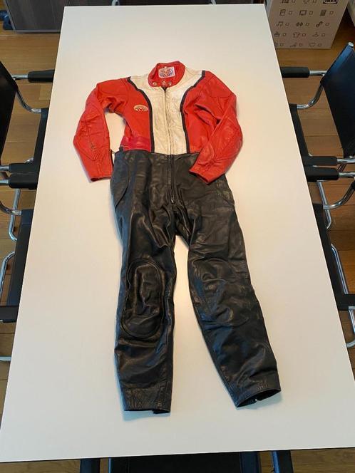 Lederen motorpak, Motoren, Kleding | Motorkleding, Combipak, Dames, Heren, Tweedehands, Ophalen of Verzenden