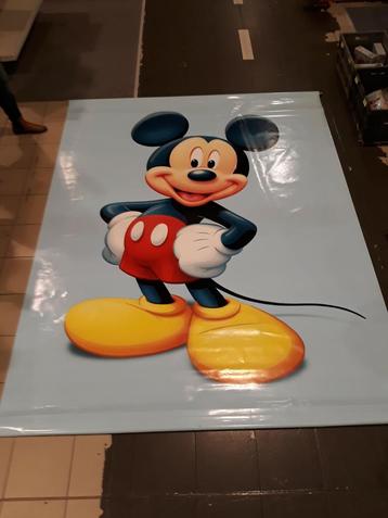 Grande toile Mickey 2.15m x 3m
