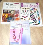 Trois livres sur la fabrication de bijoux Port 4 euros via M, Boeken, Hobby en Vrije tijd, Nieuw, Sieraden maken, Ophalen