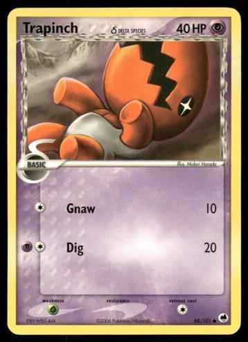 Trapinch δ 68/101 - Dragon Frontiers beschikbaar voor biedingen