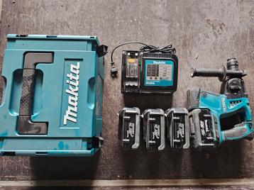 Foreuse makita 36v avec valisette, 4 batteries et chargeur., Enlèvement