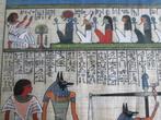 Egyptische handgeschilderde papyrus, Antiek en Kunst, Ophalen of Verzenden