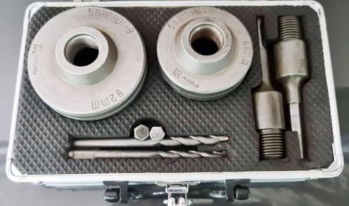 Kroonboorkoffer - Gatenzagen  MEISTER, Doe-het-zelf en Bouw, Gereedschap | Overige machines, Zo goed als nieuw, Ophalen of Verzenden