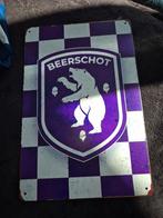 Beerschot metalen plaat, Ophalen of Verzenden