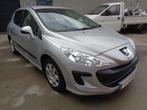 PEUGEOT 308 5P 1600HDI EIRO5, Auto's, Voorwielaandrijving, Stof, Zwart, 4 cilinders