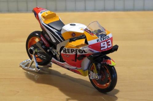 Marc Marquez Honda RC213V 2021 1:18 maisto, Hobby & Loisirs créatifs, Voitures miniatures | 1:18, Neuf, Moteur, Maisto, Enlèvement ou Envoi