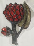 Distel bloem in keramiek , xl keramisch , 43 cm hoog , 28 cm, Antiek en Kunst, Ophalen of Verzenden