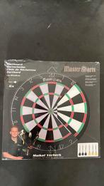 “Masterdarts” dartbord met 6 dartpijlen / verzwaarde punt, Sport en Fitness, Darts, Ophalen of Verzenden, Nieuw, Dartbord