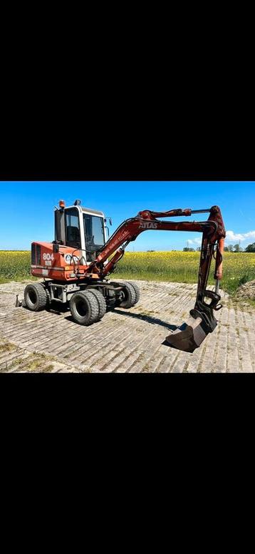 Atlas 804, Enlèvement, Grue
