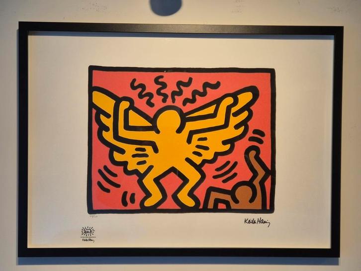 Keith Haring Litho, Antiek en Kunst, Kunst | Litho's en Zeefdrukken, Ophalen
