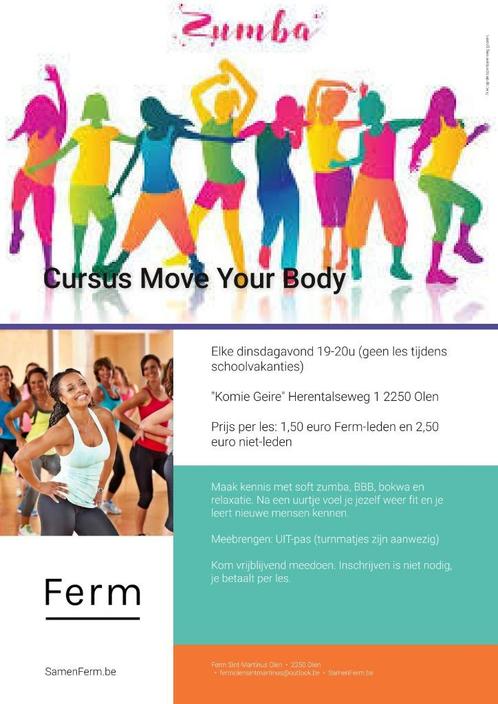 Wekelijks soft zumba, Contacten en Berichten, Sport en Hobby oproepen