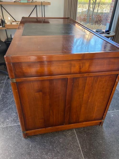 Engels bureau met mobiele ladenblok en 2 stoelen, Huis en Inrichting, Bureaus, Gebruikt, Bureau, Ophalen
