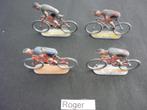 4 Cyclistes Roger tour de France, Collections, Utilisé, Envoi