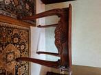 Massief eiken ronde salontafel, Huis en Inrichting, Ophalen, Gebruikt, 50 tot 75 cm, 50 tot 100 cm