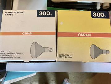 2 ULTRA-VITRALUX OSRAM-lampen beschikbaar voor biedingen