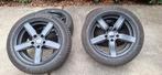 winterbanden R17 op aluminium velg, Auto-onderdelen, Ophalen, Gebruikt, Banden en Velgen, 17 inch
