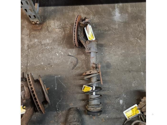 Schokdemperpoot rechts-voor van een Opel Corsa, Auto-onderdelen, Ophanging en Onderstel, Gebruikt, 3 maanden garantie, Ophalen of Verzenden