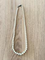 Zeer mooie vintage halsketting in faux parelmoerparels, Ophalen of Verzenden