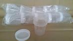 Plastic PP potjes met wit schroefdeksel, Ophalen