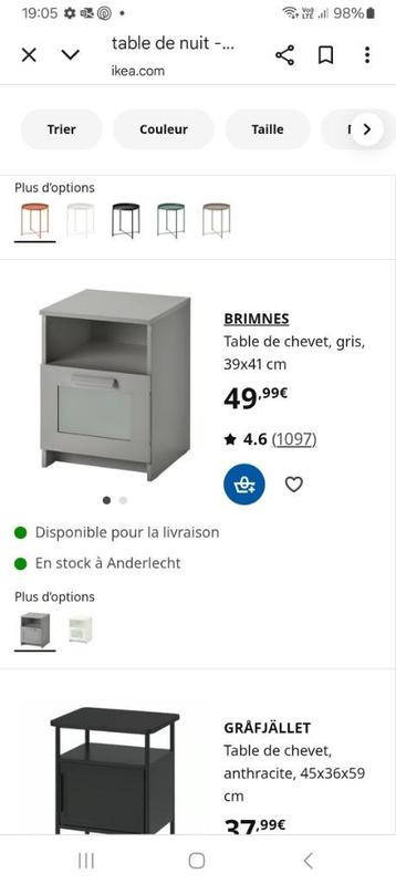 Table de nuit, Enlèvement, Neuf