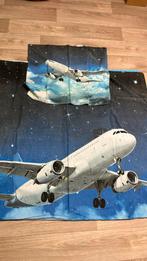 Dekbedovertrek 1persoonsbed vliegtuig, Ophalen, Zo goed als nieuw, Dekbedovertrek