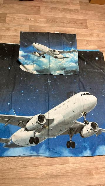 Dekbedovertrek 1persoonsbed vliegtuig beschikbaar voor biedingen