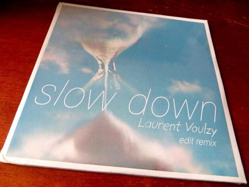 LAURENT VOULZY - CD 2 TITRES - SLOW DOWN (EDIT REMIX) PROMO, CD & DVD, CD Singles, Neuf, dans son emballage, Pop, 1 single, Envoi
