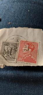 Anciens timbres Belgique, Sans enveloppe, Affranchi, Timbre-poste, Oblitéré