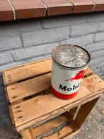 Mobiloil Pegasus 2 liter olieblik, Verzamelen, Ophalen of Verzenden, Gebruikt, Verpakking