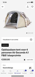Tent Quechua 4.1, Caravans en Kamperen, Tenten, Ophalen, Zo goed als nieuw, Tot en met 4