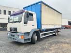 MAN L2000 15.224 Schuifzeil / Bache (bj 2001), Euro 2, Achterwielaandrijving, MAN, Wit