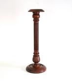 Houten piedestal - Vintage zuil - pilaar, Huis en Inrichting, Woonaccessoires | Zuilen en Pilaren, Ophalen, Zo goed als nieuw